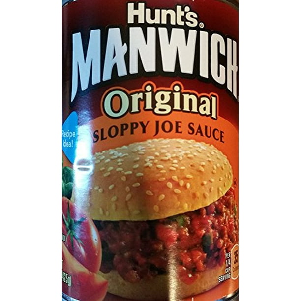 Hunt's, Manwich, Original, Sloppy Joe Sauce, 15.5oz Can (Pack of 6