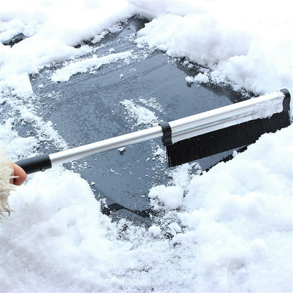 EGNMCR Ice Scraper With Brush For Car SUV 2 In 1 Snow Brush Shovel Snow Removal Snow brush