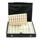 thumbnail image 2 of Juguetes Para Niño Mini Mahjong tallado de 2 cm, caja de cuero portátil, versión de tallado de Mahjong de viaje, juego de entretenimiento de viaje Juguetes Para Bebe 1 Año, 2 of 7