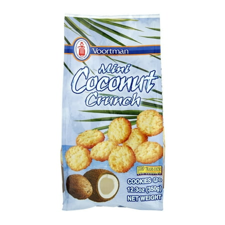 Voortman Mini Coconut Crunch Cookies, 12.3 OZ