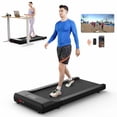 thumbnail image 6 of SupeRun Smart Walking Pad, Under Desk Treadmill for Home Office with Pitpat app, 2 in 1 Portable Compact Desk Treadmill with Remote Control LED Display, Quiet Walking Jogging Machi, 6 of 6