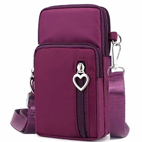 Sports Armband Outdoor Sweat-Proof Running Armbag Cross-Body Shoulder Casual Wallet Purse Gym Fitness Cell Phone Bag Key Holder for iPhone13 Pro/ 12 Pro/Xs Max/Xr,Galaxy S10 Plus,P30 Pro (#14)