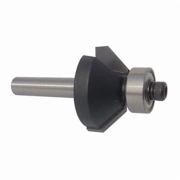 Westward Chamfer Rtr Bit,Carbide Tipped,1-1/4 In 16Y608