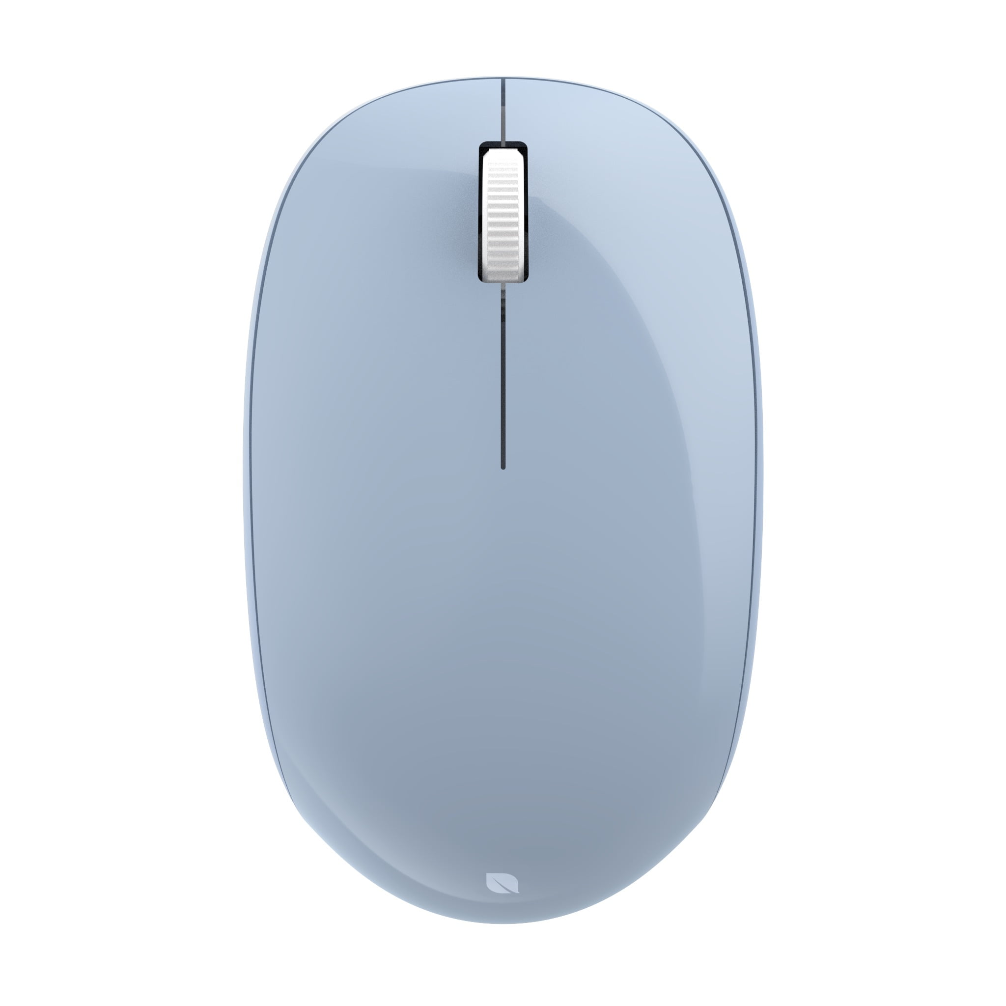 Incase Bluetooth Mouse - Designed by Microsoft - Compact, Comfortable, Right/Left Hand Use, 4-Way Scroll Wheel, Wireless Bluetooth Mouse for PC/Laptop/Desktop, Mac/Windows Computer - Pastel Blue