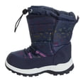 thumbnail image 3 of Rugged Bear Girls Synthetic Snow Boots with Hook & Loop and Bungee Cord Closure, 3 of 7