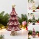 thumbnail image 1 of mfyjkho Estrella dorada Gildeds para la punta del árbol con bordes de filigrana, decoración navideña para celebrar las fiestas., 1 of 7