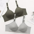 thumbnail image 4 of Woman Wireless Bra Thin And Comfortable Fixed Cup Bra Without Rims Gathers Breathable Underwear Daily Bra, 4 of 6