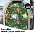 thumbnail image 5 of Naloa Vegan 2Pcs Anti-Kick Back Seat Cover Kick Mat, Car Seat Protector with 3 Storage Pockets, 5 of 8