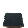 thumbnail image 1 of Pre-Owned Hermes Bolide Pouch 20 Black Brown Cotton Leather Women's HERMES (Good), 1 of 15