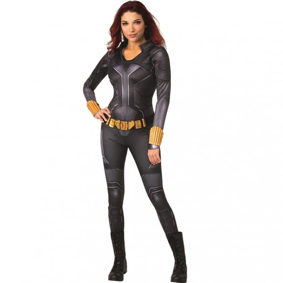 Women's Black Widow Movie Black Widow Deluxe Costume (Black Suit)
