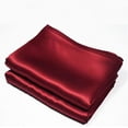 thumbnail image 4 of Red Silk Pillow Cases for Hair and Skin Made in USA, Real 22 Momme Mulberry Silk, Anti Acne Silk Pillowcase with Zipper, Organic, Hypoallergenic, Anti Wrinkle, 1 Pc 20"x26", 4 of 7