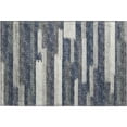 thumbnail image 2 of Addison Rugs Mayfield Washable Transitional Stripes, Bars, Horizontal Lines Gray Rectangle Rug, 1'8" x 2'6", 2 of 5