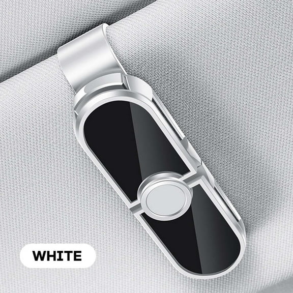 Lunxisen 1 pcs Sunglass Holder for Car Visor, Cloth Magnetic Sunglass Organizer for Car Accessories