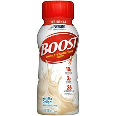 6 Pack Boost Original Complete Nutritional Drink, Very Vanilla, 8 Fl Oz Each