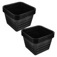 thumbnail image 3 of SHISUYAN 8Pcs Plastic Net Cups Hydroponic Planting Mesh Pots Small Planting Baskets Pots Plant Containers, 3 of 8