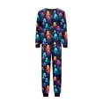 thumbnail image 5 of Matching Family Halloween Pajamas Set - 2026 Cute Ghost & Pumpkin Print Two-Piece Sleepwear Pjs - Family Matching Pajamas Soft Holiday Loungewear Halloween Matching Pajamas for Family, 5 of 5