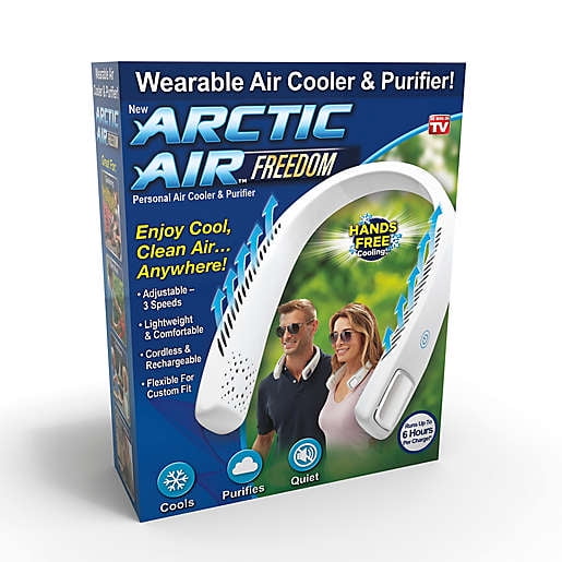 Arctic Air Freedom Portable Personal Air Cooler Arctic Air Freedom Neck Fan Small Cooler