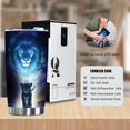 thumbnail image 6 of Birthday Gifts for Son from Mom, To My Son Lion Tumble, I Love You Gifts from Mom, Funny Birthday Christmas Gifts for Son from Mom, Son in Law Gifts from Mother in Law, 20oz Stainless Steel Tumbler, 6 of 6