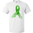 thumbnail image 3 of Inktastic Mental Health Awareness Ribbon with Green Hearts T-Shirt, 3 of 5