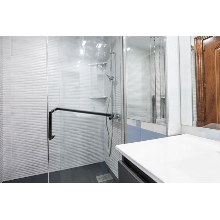 Prima Decorative Hardware Glass Shower Door Handle and Towel Bar
