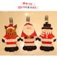 thumbnail image 5 of Cateissary Bolsa de cubiertos de bolsillo de Navidad Muñeco de nieve Papá Noel Cubierta de decoración de Navidad ligera encantadora Accesorios Papá Noel, 5 of 6