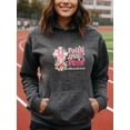 thumbnail image 3 of Modern Breast Cancer Awareness Hoodie for Men and Women, Unisex Pullover Hooded Sweatshirt, Comfortable Cotton Poly Blend, Support and Awareness Casual Outfit, 3 of 5