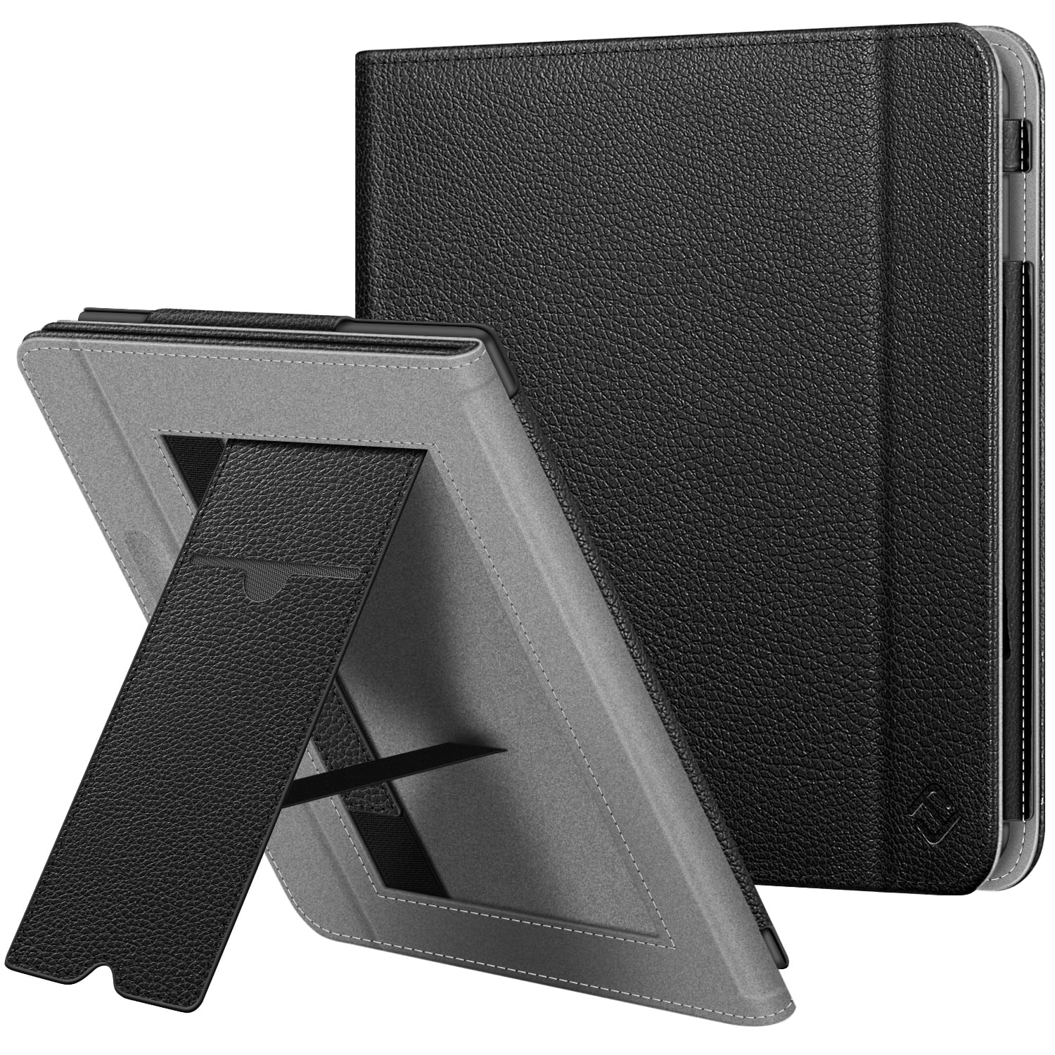 Fintie Folio Case with Hand Strap for 2019 Kobo Libra H2O, Premium PU