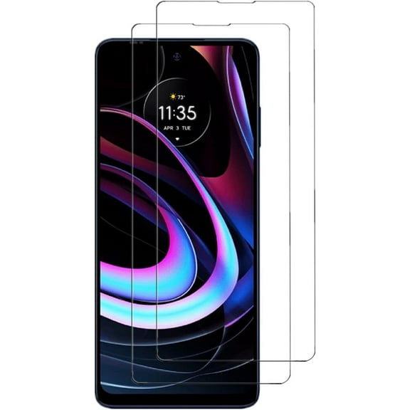 VIESUP for Moto Edge 2021 Screen Protector Tempered Glass - [2Pack] 9H Hardness Anti-Scratch Protective Film Compatible with Moto Edge 2021 (Not for Moto Edge 2020 3D Curved)