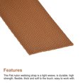 thumbnail image 3 of Uxcell Flat Nylon Webbing Strap for Backpack, Cargo Strap, High Strength and Durable Material for Various Uses Dark Brown, 3 of 6