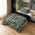 thumbnail image 2 of Manfei Retro Airplane Camo Twin Comforter Sets, Old Fashion Plane Vehicle Bedding Set, Woodland Green, Black Reversible, 2-Piece, 1 Comforter and 1 Pillowcase, 2 of 7