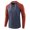 C490 Red, variant on Yuncity Tees For Men Hooded Button Crew Neck Raglan Sleeve Colorblock Summer Breathable Loose Outdoor Daily Wear Men's T-Shirts Size L Black