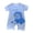 Sky Blue, variant on Emitonse Summer Outfits Baby Girl,Girls' Jumpsuits & Rompers,Long Sleeve Bodysuits 100% Organic Cotton Baby Clothes for Boys and Girls Sky Blue,Size 3-6 Months