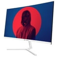 thumbnail image 4 of CRUA 24" FHD 100Hz Curved Computer Monitor,1080P Narrow Bezel Office Monitor,99% SRGB,FreeSync, HDMI,White, 4 of 7