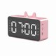 thumbnail image 1 of Bluelans Q9 compatible con Bluetooth 5,0 reloj inalámbrico recargable altavoz Subwoofer reproductor de música, 1 of 5