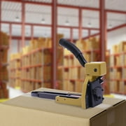 Miumaeov Manual Carton Closing Stapler 1-3/8-Inch Crown 3/4-Inch Length Carton Staples Corrugated Box Stapler with 100 Staples for Closing Cartons Folding Boxes
