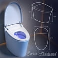 thumbnail image 6 of Viro V10 Smart Toilet 12” Rough-in ADA Height in Glossy White with Integrated Tank, Soft-close, Foot Sensor, 6 of 11
