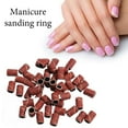 thumbnail image 5 of 100pcs Sanding Band Drill File Machine Bits Ring For Nail Art, 5 of 9