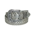 thumbnail image 1 of CTM®  1 1/2 Inch Western Rhinestone Belt ( Available) (Women's Plus Size), 1 of 3