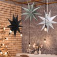 thumbnail image 2 of Decoración de fiesta navideña, estrella de papel de nueve esquinas, cumpleaños, boda, escaparate, aula, lugar, escena, techo, accesorios para colgar en la pared, 2 of 5