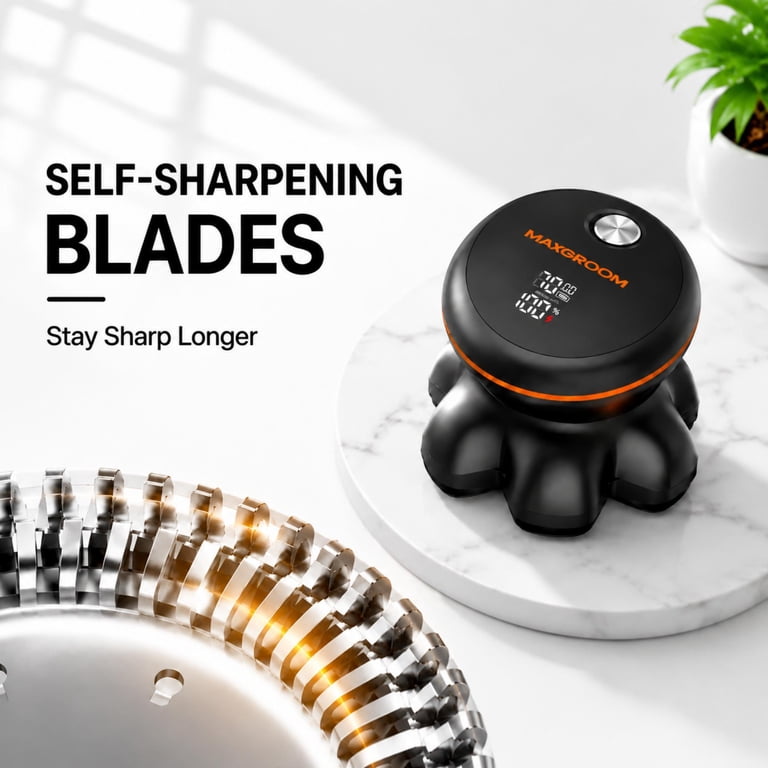 MAXGROOM 7D Head Shaver for Bald Men, Waterproof photo 6