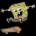thumbnail image 2 of Boy's SpongeBob SquarePants Skater Bob Graphic Tee Black Small, 2 of 5