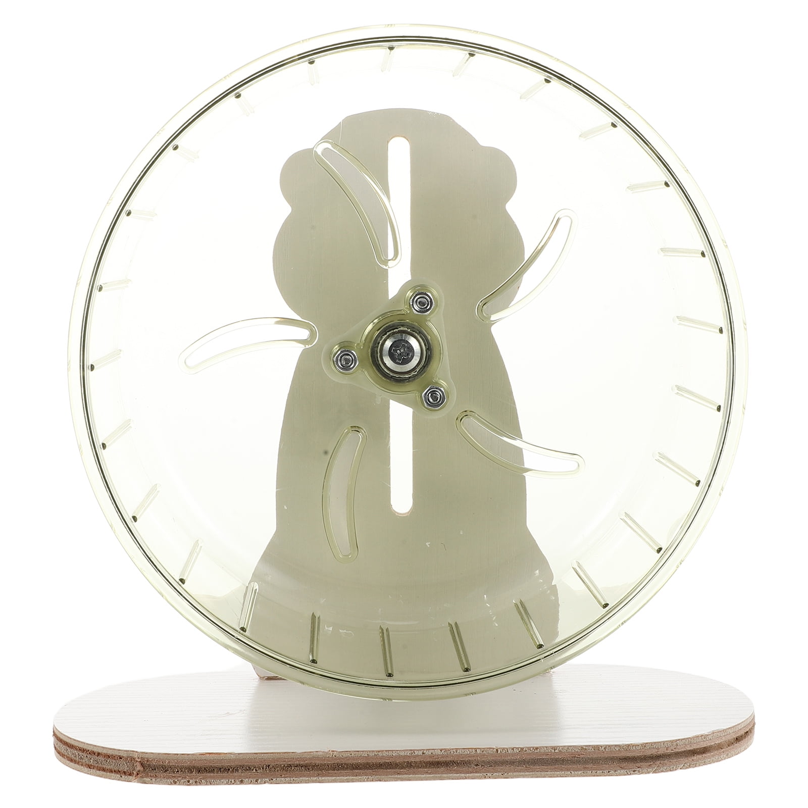 OFFIGAM Pet Mice Exercise Wheel with Stable Stand Quiet Spinner for Indoor Small Animals