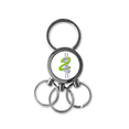 thumbnail image 1 of Llavero de metal de acero inoxidable Llavero Anillo de cadena Llavero, 1 of 3