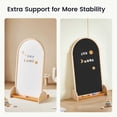thumbnail image 5 of Tiny Land Kids Easel, Double-Sided Magnetic Wooden Drawing Board, Standing Art Board for Creative Play, 5 of 9