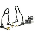 thumbnail image 1 of Venom Motorcycle Front+Rear Dual Lift Stand - w/ Spools Compatible with Suzuki SFV650 Gladius 2009, 1 of 6