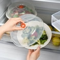 thumbnail image 4 of Microwave Cover for Food 9-Inch Microwave Splatter Cover Food-grade Heating Lid Microwave Plate Cover with Perforated Steam Vents, Easy Grip Handle (2 PACKS), 4 of 6