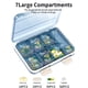 thumbnail image 5 of Pastillero de viaje organizador, caja de almacenamiento de medicamentos portátil, pastilleros separados de gran tamaño con 7 compartimentos, pastillero para medicamentos, 5 of 5