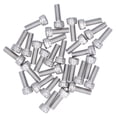 thumbnail image 1 of Tornillos de cabeza hexagonal Jadeshay M5 30 piezas Acero inoxidable, 1 of 8
