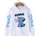 thumbnail image 3 of Ropa divertida Navidad Disney Stitch Sudadera con capucha niños dibujos animados chico niña niño Lilo y Stitch sudadera con capucha bebé Casual Top, 3 of 5