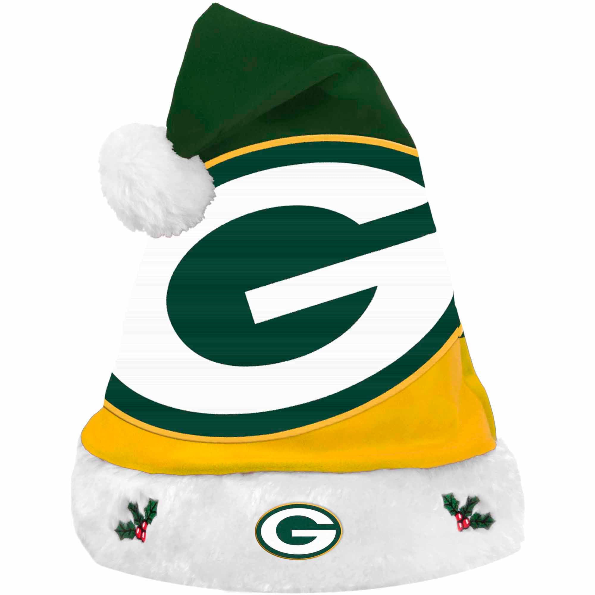 Green Bay Packers Team Basic Santa Hat